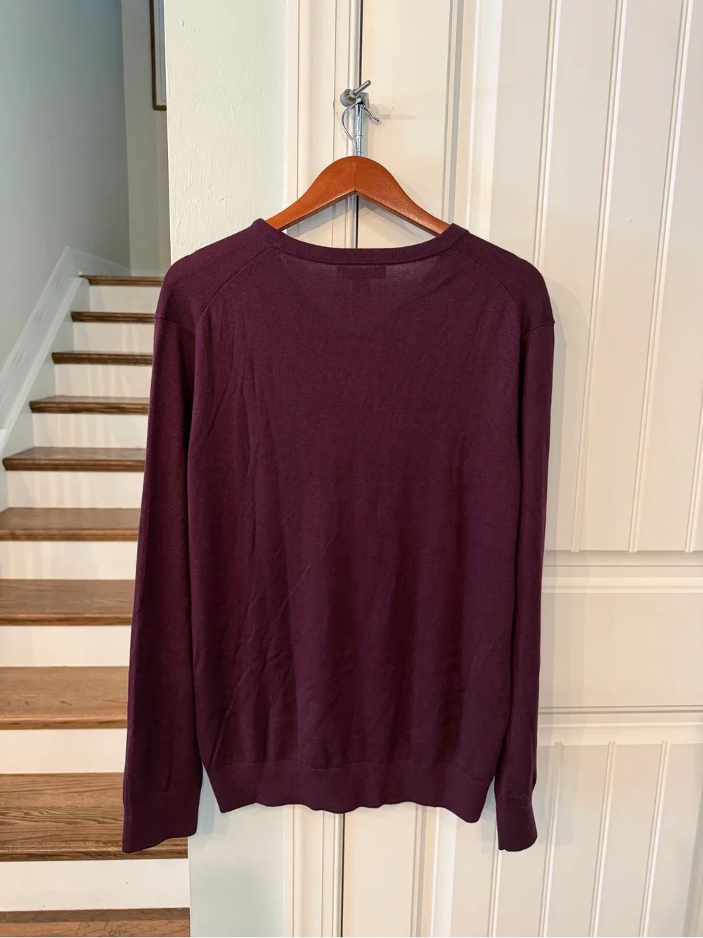 Banana Republic Men’s XL Luxury Blend Silk Cashmere V-Neck Sweater NWT